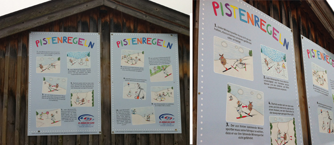 Pistenregeln
